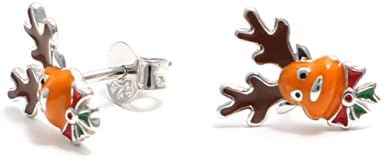 Reindeer Ear Studs 925 Sterling Silver
