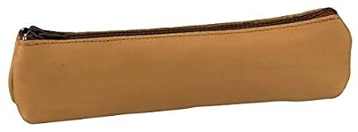 Elba 100203955 Petit Trousse forme trapèze en cuir 19 x 5 x 3,5 cm Naturel