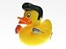 Produktbild HC-Handel 914088 Vinyl Badeente Elvis-Ente Gummiente 8 cm