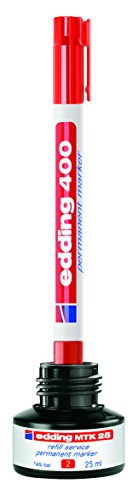 Edding Permanentmarker schwarz 400-01 - 5