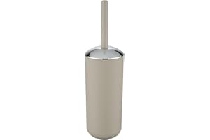 ‎WENKO WENKO 21220100 zestaw szczotek do WC Brasil Taupe niełamliwy, tworzywo sztuczne TPE, 10 x 37 x 10 cm, szary taupe