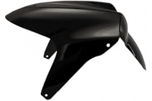 one by Camamoto Cod 77366734 Kunststoffverkleidung Schutzblech vorne Farbe Schwarz glänzend kompatibel mit Yamaha Aerox/MBK Nitro