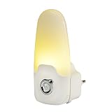 Emotionlite Mehrzweck LED Nachtlicht mit Bewegungssensor und Dämmerungssensor Tragbare Taschenlampe Notlicht PIR Bewegungserkennung Lichtsensor Schaltersteuerung Warmesweißes 2700K