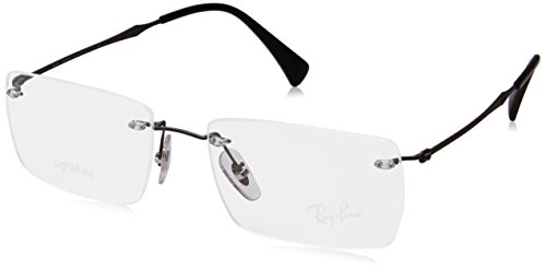 Ray-Ban Rimless Rectangular Men's Spectacle Frame - (0RX8755112856|56)