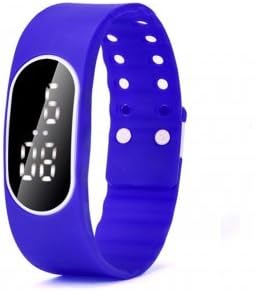 Design Friends Sports Training Watch Silicone Watch Sport Watch Digital Sports Watch Silicone Watch Sport Watch Silicone Training Blue