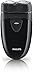 Philips Travel Shaver PQ203/17 with Twin Rotary Heads and Travel Pouch