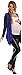 Happy Mama Women's Maternity Waterfall Cardigan Shrug Jacket Blazer Wetlook 098p (Royal Blue, 16/18)