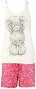 Tatty Teddy 'Make a Wish' Me 2 U Bear Print Ladie's Short Pyjama Set - 12/14