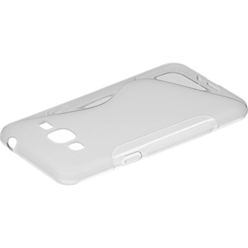 PhoneNatic Custodia Samsung Galaxy J3 Cover trasparente S-Style Galaxy J3 in silicone + pellicola protettiva
