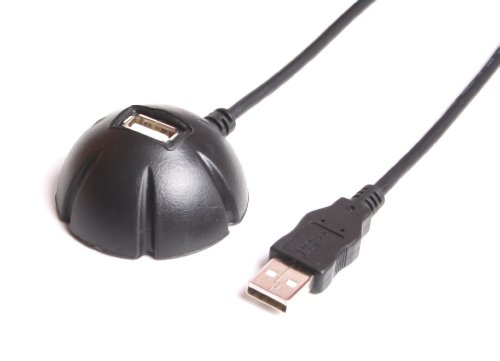 BIGtec 1,5m USB Verlängerung , Docking Ball Dockingball Verlängerung USB A/A A Stecker – A Buchse Docking Station , Verlängerungskabel 1,5m USB - 2
