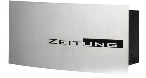 Preisvergleich Produktbild Max Knobloch Zeitungsfach Wien Edelstahl