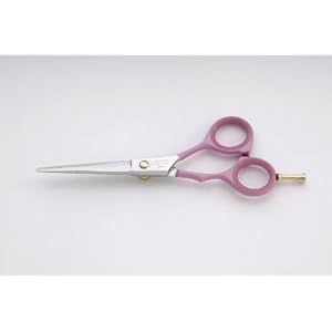 5.5 " Pink Hairdressing Scissors Offset Japanese Steel - Image 3