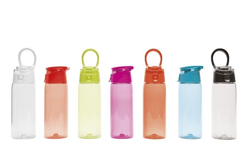 Zak Designs 0015-K950 Sportflasche, 74 ml, Schwarz/transparent - 2