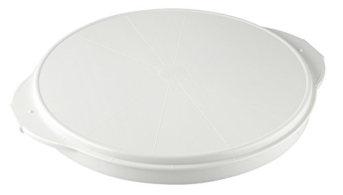 Dr. Oetker Kuchenbox, Party- und Tortenbutler mit Tragehenkel und Fach für Kühlakkus, runder Kuchenbehälter mit Servierboden (Kuchentransportbox: Ø 38,5×19 cm), Menge: 1 Stück - 2