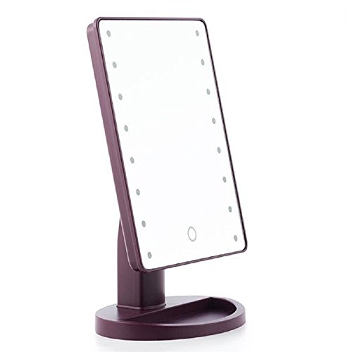 Preisvergleich Produktbild LED-TISCHSPIEGEL 17 x 27 x 12 cm