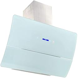 vidaXL Hotte Murale Acier Inoxydable 756 m³/h 90 cm Blanc Aspirante Cuisine