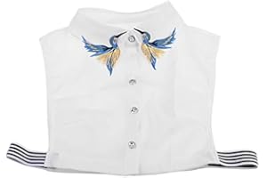 Tandou Krageneinsatz Damen Mädchen Fake Kragen Blusenkragen Einsatz