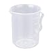 Generic 250ml Transparent Plastic Graduated Beaker with Handle RS.250.00