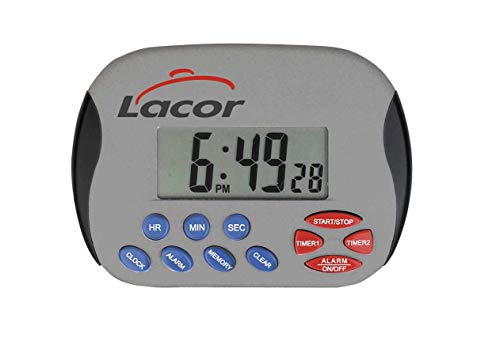 Lacor - 60805 - Reloj Digital Cocina Con Avisador Acustico