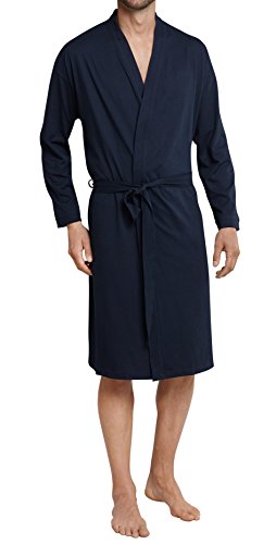 Preisvergleich Produktbild Seidensticker Herren Bademantel, Blau (Nachtblau 804), Medium (Herstellergröße: 050)