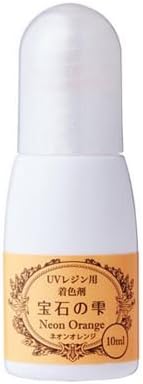 Padico neon orange liquid coloring for UV Resin from Japan
