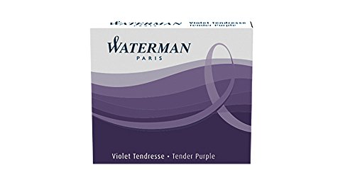 Preisvergleich Produktbild Waterman Tintenpatrone International Packung mit 6 Stück Tender, purple
