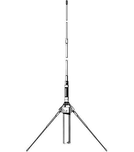 Antenne CB SIRIO 2016 5/8 λ - 26.4-28.2MHz Gain 3.45dBi - Hauteur 6.1m Aluminium