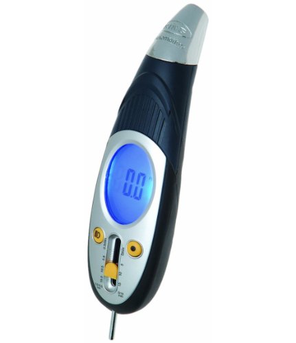 Ring Automotive RTG6 Manómetro Digital, con Medidor de Profundidad de Neumáticos