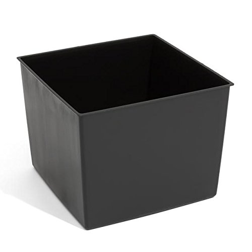 Blumentopf Übertopf Coubi Prosperplast Urbi Square 49lt hoch mit Einsatz breit 32 cm Farbe: weiß - 3