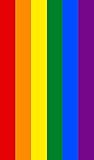 bandera lgbt 8 colores Toalla de gran formato ideal para la playa y la piscina, mide 100x170 cm