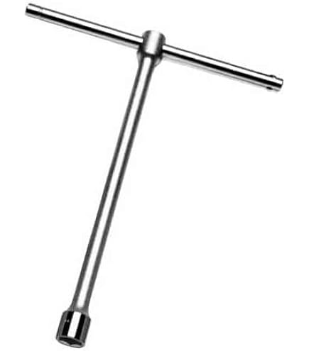 Chiave A T Snodata USAG 276 CE – Bocca Esagonale 13 Mm, Asta Scorrevole 466 Mm, Diametro Bussola 18.7 Mm, Ideale Per Meccanica Professionale