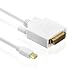 Produktbild HDSupply X-DC040-010 DisplayPort auf DVI Single Link Kabel , vergoldete Kontakte, 1,0m, weiß
