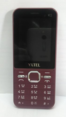 Yxtel K2 2.4-inch Display Screen Dual SIM Mobile with Power Bank Function, Coffee RS.899 (44.00% Off) - Amazon