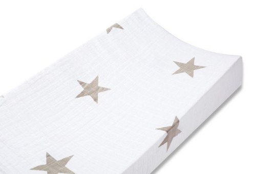 aden + anais Super Star Scout Fawn Stars Changing Mat Cover