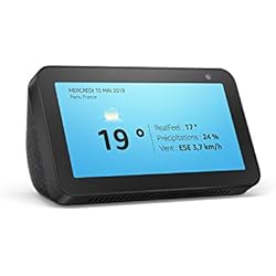 Découvrez Echo Show 5, Écran connecté compact avec Alexa, Noir