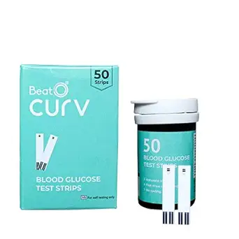 BeatO CURV - Blood Glucose 50 Test Strips