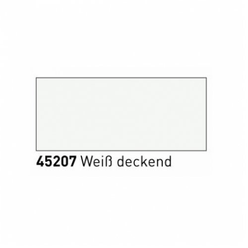HOBBY LINE Glasmalfarbe Weiss deckend 20ml-HobbyLine
