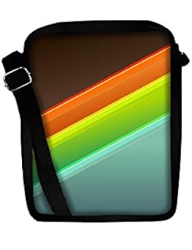 Snoogg , Damen Umhängetasche mehrfarbig multi