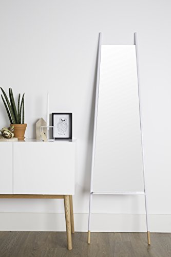 Zuiver 8100003 Mirror Leaning, Metall, weiß, 48 x 2 x 171 cm - 3
