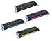 Produktbild 4er Set INK INSPIRATION® Premium Toner für HP Laserjet 1600 1600n 2600 2600n 2600dn CM1015 MFP CM1017 MFP | kompatibel zu HP 124A Q6000A 2.500 Seiten Q6001A Q6002A Q6003A 2.000 Seiten
