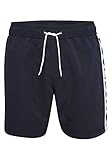 CHIEMSEE Logo an der Seite Chiemsee Herren Men Badeshorts, Deep Black, XL