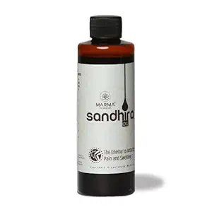 Marma Ayurveda Sandhira Oil for Joint pain Relief| Shoulder, Body, Back, Knee and Legs pain Relief Oil (200 ML)