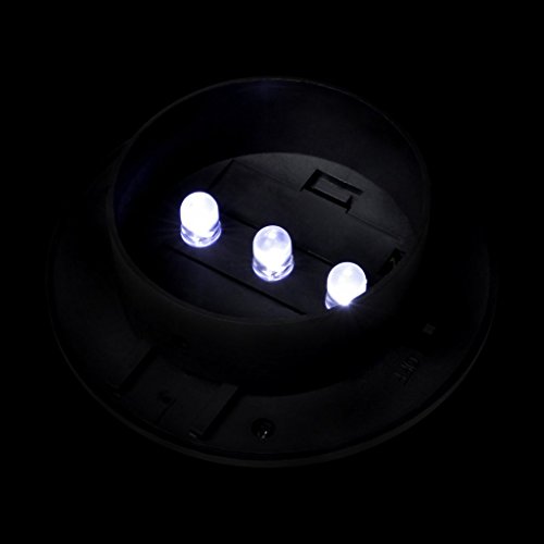 vidaXL 6x Solarlampe Gartenlampe Außenlampe Solarleuchte Zaun Wandleuchte Wandlampe - 7