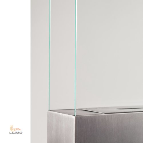 Standkamin CATANIA, Bio-Ethanol Kamin, aus Edelstahl, LILIMO ® - 5