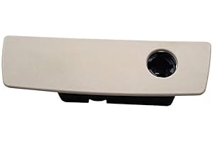 HUYILUN0104 Light Gray Glove Box Latch Open Handle Compatible with Jeep Wrangler 2007-2018 05-10 Jeep Grand Cherokee 06-10 Commander