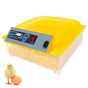 TM&W 48 Eggs All-in-One Intelligent Full-Automatic Egg Incubator Hatcher Transparent Eggs Hatching Machine for Chicken