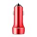 Produktbild Goodtimes28 Clearance Deals Universal 36 W Dual QC3.0 USB Port Fast Charging Metall Handy Auto Ladegerät, rot, 2