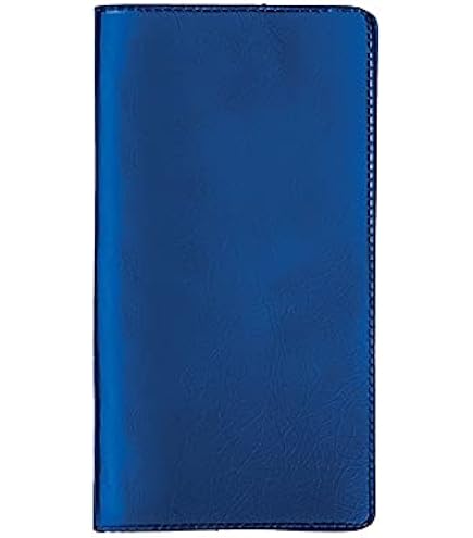 Agenda De Poche 2026 Idena - Format 8,7 X 15,3 Cm - Couverture Souple Bleue - 1 Mois Sur 2 Pages, Carnet D'adresses - 4