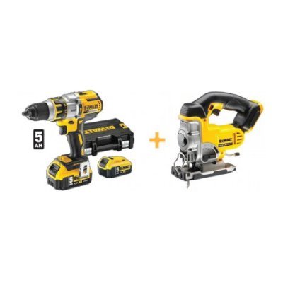 Preisvergleich Produktbild DeWalt – Paket Dewalt DCD995P2 + DCS331 N)