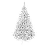 Dieser künstlicher Weihnachtsbaum in weiss hat eine wünderschöne Ausstrahlung und ist für die gesamte Advents- und Weihnachtszeit und alle freuen sich auf die besinnlichen Tage und das Fest der Liebe.